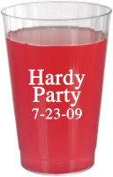 Stadium Cups: 12oz Clear Fluted Cups